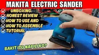 🛠️ Makita Electric Sander Review: Sulit Ba for DIY? Performance Test & Honest Review! 🔥