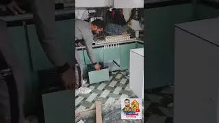 Modern Acrylic Kitchens /Colour Block Modular Kitchen Ideas 2026/Modern Modular Acrylic Kitchen 2025