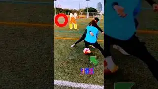 How to Dribble Past Defenders and Score | Football Attacking Skills & Tricks #trending #ফুটবল #short
