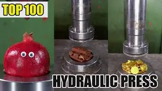 Top 100 Most Satisfying Hydraulic Press Crushes | Ultimate Crushing Moments Compilation #asmr
