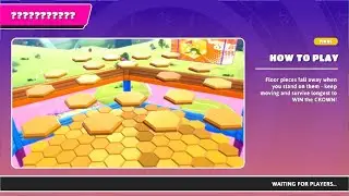 Fall Guys: Ultimate Knockout April Fools 2022 40 Player Hexagone Win