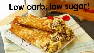 Low SUGAR, LOW CARB DELICIOUS DESSERT . 🙏🏼SUBSCRIBE for healthy lifestyle TIPS