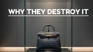 Why Luxury Brands Destroy Unsold Products | The Dark Strategy Behind Luxury  @ behind the price 