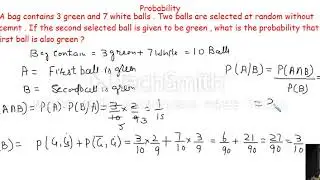 Multiplication Theorem of Probability (I)