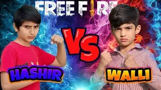 Hashir vs Walli 🔥 Biggest Fight Ever | Custom Room | Free Fire Gameplay