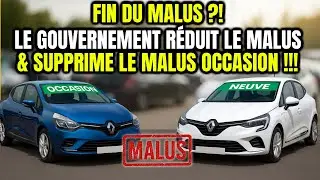 FIN DU MALUS ?!  le MALUS VOITURE D'OCCASION SUPPRIM&Eacute; !