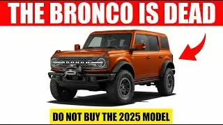 НЕ ПОКУПАЙТЕ Bronco 2025 года! 7 причин, почему модель 2026 года меняет всё.