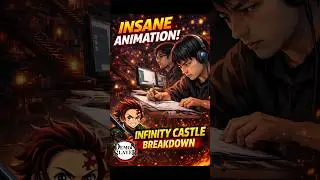 Infinity Castle Kaise Animate Hua? | Demon Slayer Animation Process Explained#anime #demonslayer