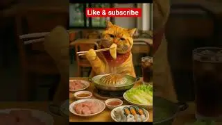 cute cat eating #cats