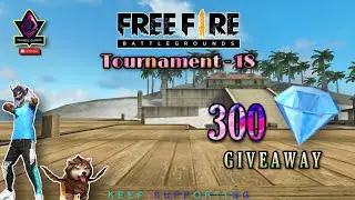 300 diamonds giveaway Free Fire Tournament - 18 | HemNiks Gaming 🔥
