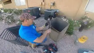 Repair Condenser Coil Leak