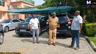 Tour inside MP Arama's multimillion home compound full of expensive cars in London, Nakuru