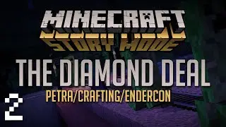 Minecraft: Story Mode #2 - The Diamond Deal! Petra/Crafting/Endercon/Ivor/Wither Skull