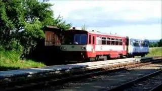 Nádraží Bavorov - vlak 810 a 814 (Regionova).