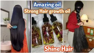 Magical Hair Oil✨ | 100% Guaranteed | Strong and Shiny Hair Secret 💯|