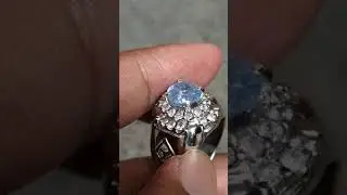 Promo Batu cincin natural asli blue sapphire H Srilanka 2.63ct - harga Rp. 1.55jt