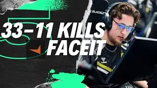 ZYWOO 33-11 FACEIT ELO 4K +  (DUST2)