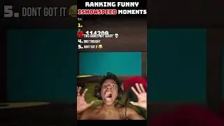 Ranking the Top 5 Funniest iShowSpeed Gaming Moments 😂🎮🔥