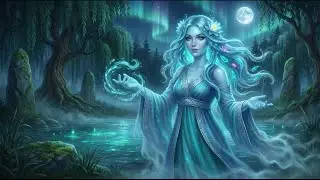 8-Hour Deep Sleep with Rusalka: Slavic Water Spirit Meditation for ADHD & Insomnia
