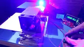 Laser power measurement: total power consumption & light (heat) generation