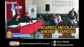 Ricardo Angos - Nicol&aacute;s Garc&iacute;a - FM DE LA COSTA 99.9 - 15/10/25