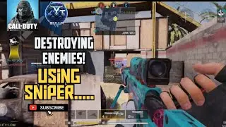 Destroying Enemies Using Sniper in Ranked|Codm| 🫨😈