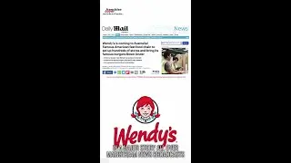 Wendy's burgers coming to Australia #shorts