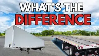 EXPOSED! DIFFERENCES BETWEEN FLATBED AND DRY VAN TRUCKING!