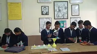 Maths Lab में Conic Sections, probability, circle and Sets के concept को समझते  भैया / बहन