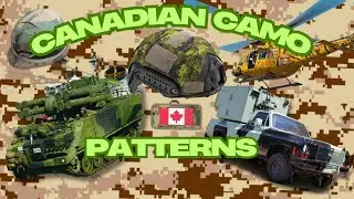 All of the Canadian Camouflage Patterns!