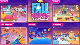 Fall Guys - [Season 6] All 5 New Maps