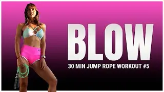 30 Minute Fat Burning Skipping Jump Rope Workout - Blow#5