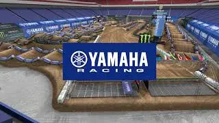 2026 SuperMotocross Rd 4 | Houston | Yamaha Track Map