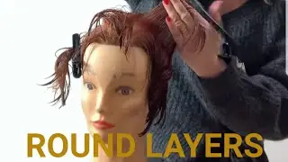 how to cut round layers