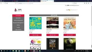 Online Book Store in PHP | add to cart using ajax and jquery | part -26(Hindi)