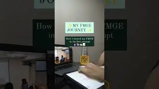 MY FMGE JOURNEY. HOW TO CLEAR FMGE IN THE FIRST ATTEMPT?