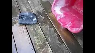 how to clean your deck or patio with vinegar and baking soda, environmentally and pet safe