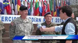 Interview with Commander LANDCOM Lt. General (USA A) John W. NICHOLSON,at Ex 