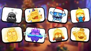 ALL Spirit Emotes In Clash Royale!