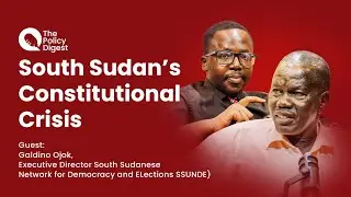 Trailer  |  Building Democracy Amidst Conflict: South Sudan&rsquo;s Constitutional Crisis