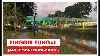 NIGHT WALKING AROUND KINTA RIVER AT IPOH MALAYSIA
