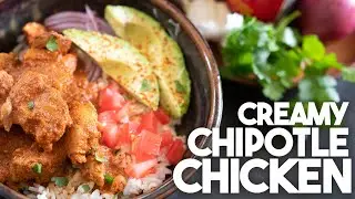 Creamy Chipotle Chicken | Mexican style Chicken with gravy | Kravings
