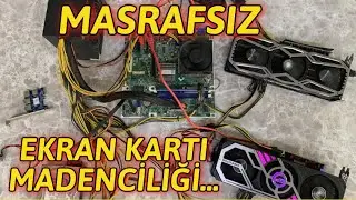 Masrafsız Ekran kartı Madenciliği | Cheap Mining | Rtx 3080 ti / Rtx 3090 Mining...