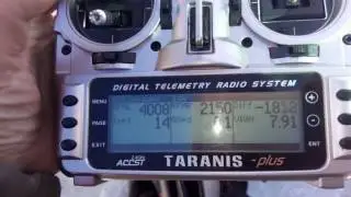 Telemtri for taranis with 2xrpm for twin engine