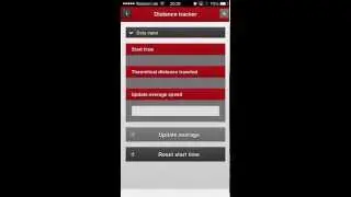 RAC Pro Distance Tracker