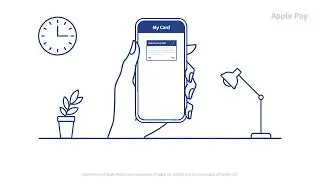 Card Management Push To Wallet Line Art