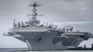 US Navy aircraft carrier collides with merchant ship near Suez Canal @trendpulse33_j