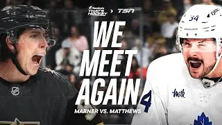 Setting stage for Marner vs Maple Leafs part one!