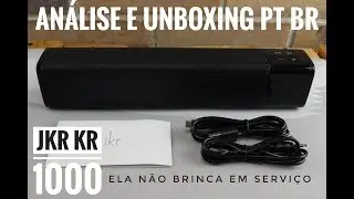 JKR - KR 1000 Essa Caixa Bluetooth Me surpreendeu!!!