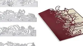 2024 New Arrival Edge Flower Border Metal Cutting Dies for DIY Scrapbook Knife Mould Blade Punch Ste